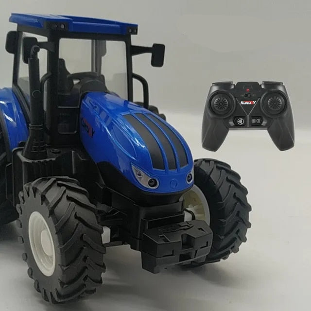 Fjärrstyrd traktor för barn – realistisk RC-traktor med mångsidiga funktioner