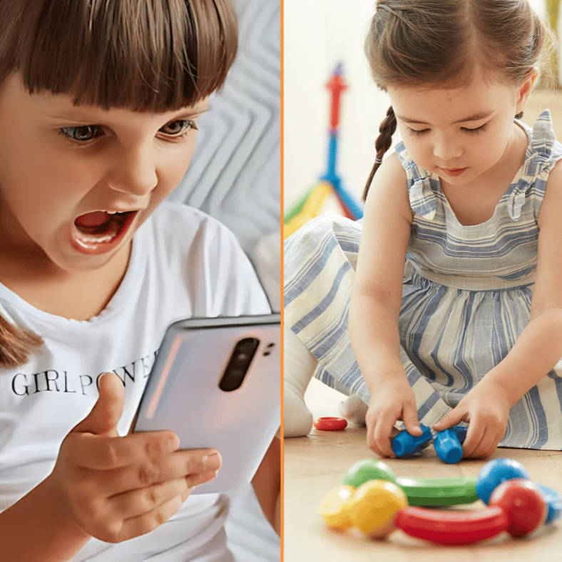 Magnetiskt Byggset för Barn – Kreativ Lek & Lärande från 3 år
