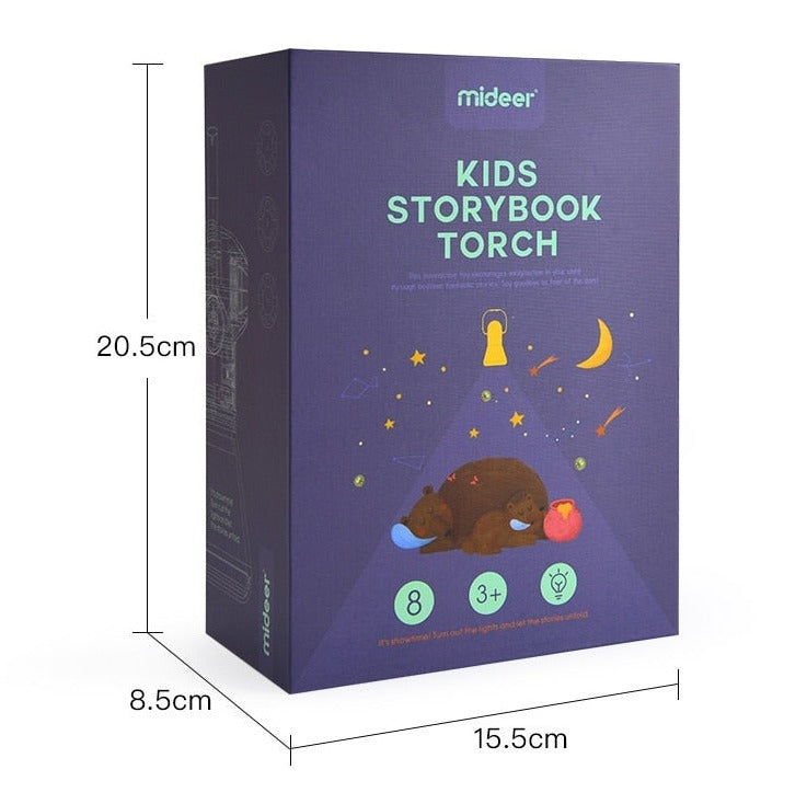 Storybook Torch – magisk projektorlampa med sagoberättelser för barn