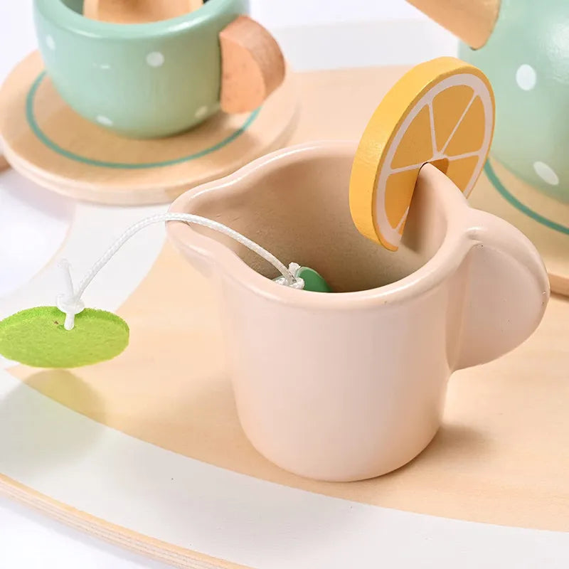 Wooden Tea Set – Imaginative Play for Children