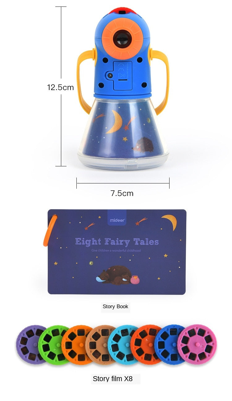 Storybook Torch – magisk projektorlampa med sagoberättelser för barn