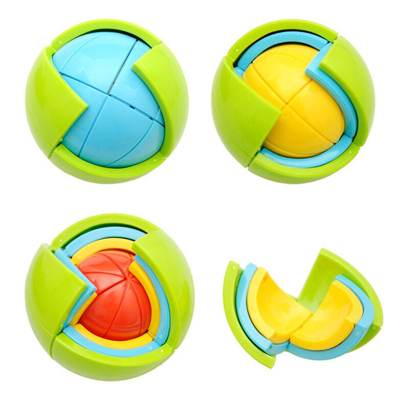 3D Puzzle Ball – Utmanande och pedagogisk pusselboll för barn