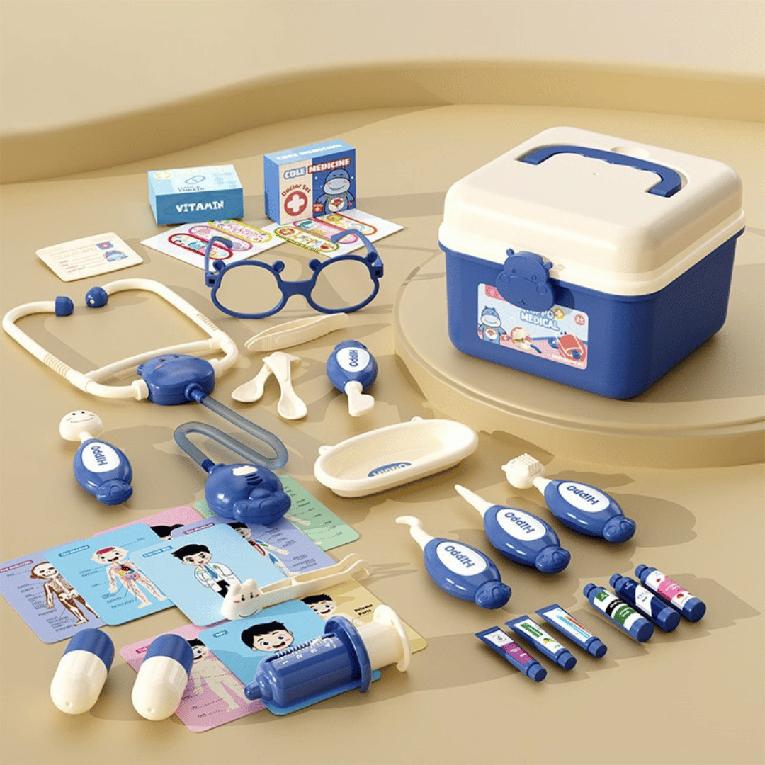Hippo Doctors Set – Doktorsset för barn