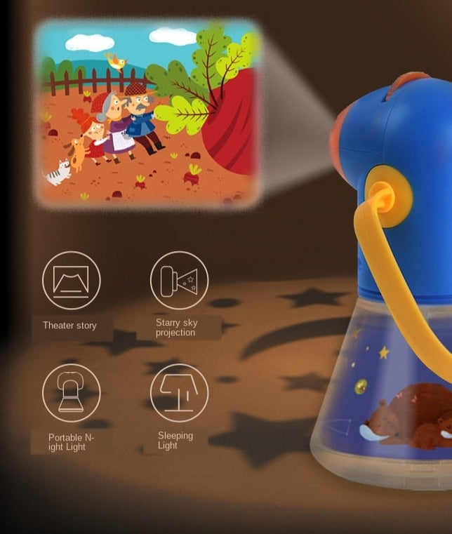 Storybook Torch – magisk projektorlampa med sagoberättelser för barn