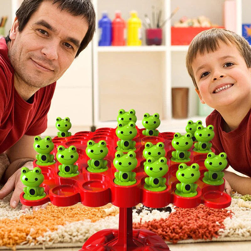 Frog Tree – Pedagogiskt balansspel med grodor för barn