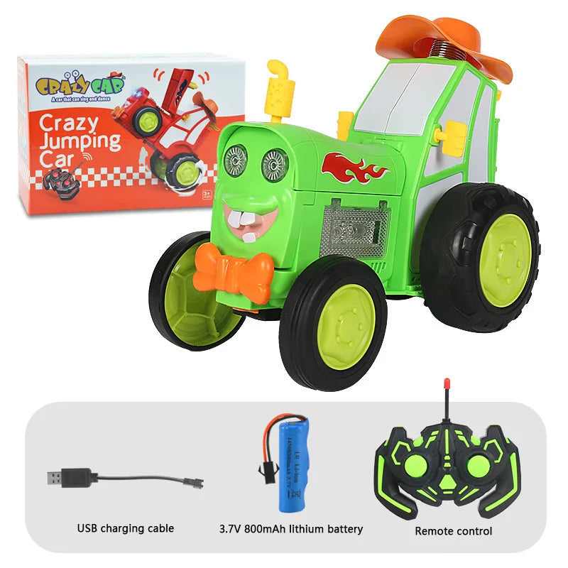 RC-stuntbil med hopp och ljus – Jumping Car