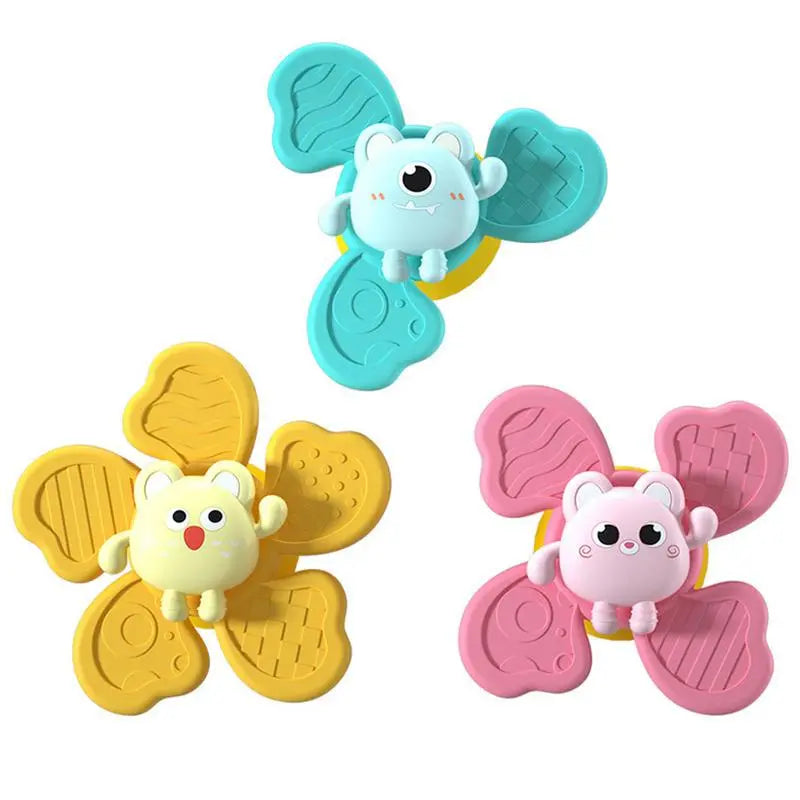 Badleksaker för bebisar – Set med 3 Bath Buddies