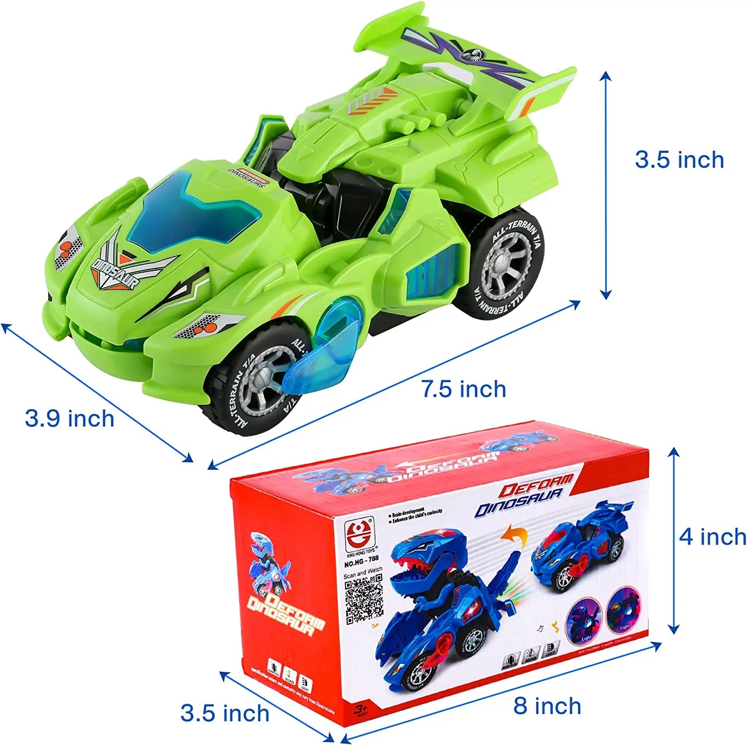 Transformer Car™ - Robot med automatisk transformering