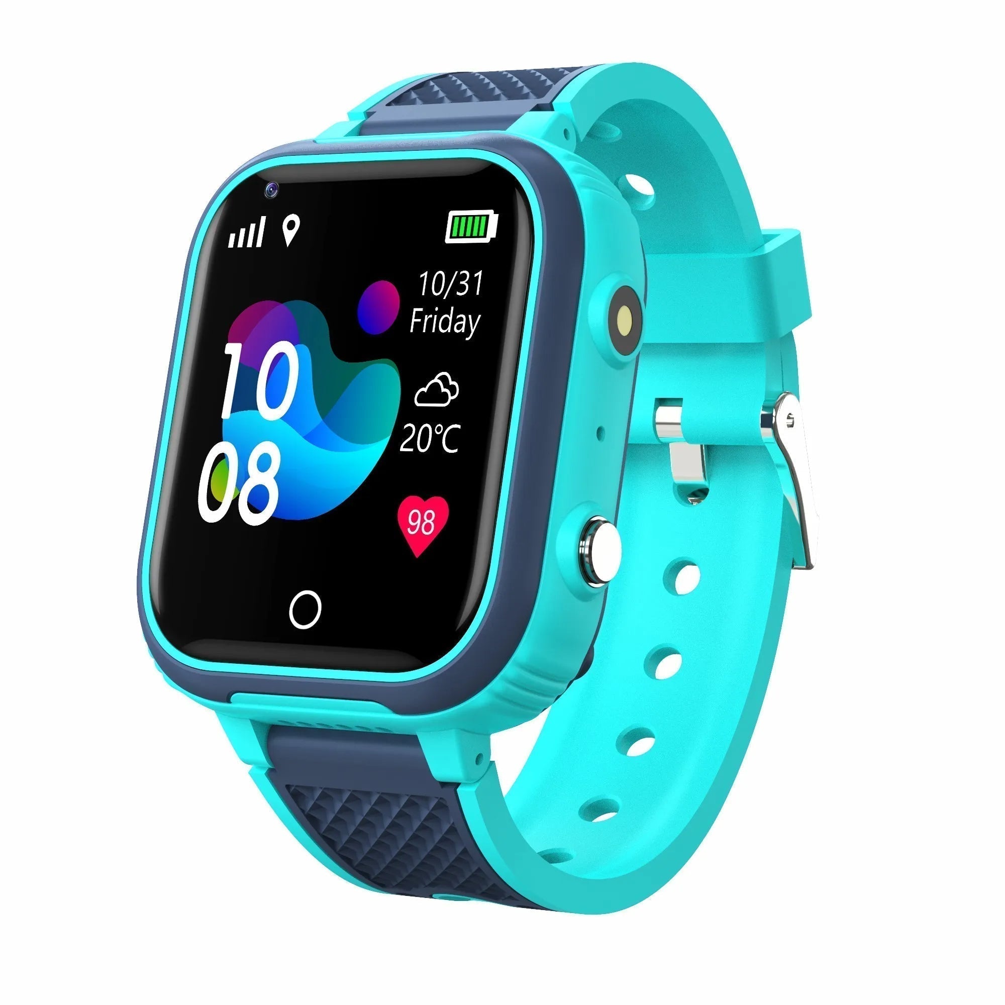Barnens smartklocka med GPS, samtal & spel – säker och pedagogisk smartwatch | SafeTime Explorer