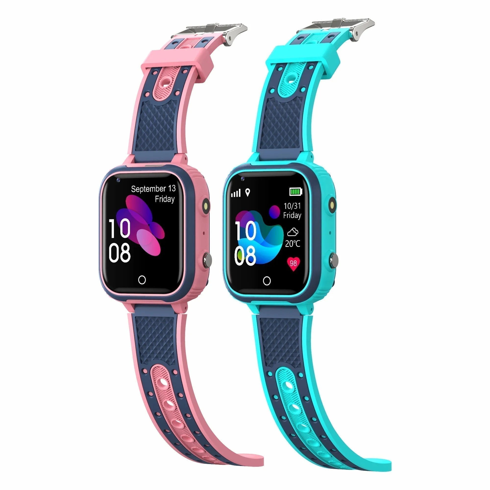 Barnens smartklocka med GPS, samtal & spel – säker och pedagogisk smartwatch | SafeTime Explorer