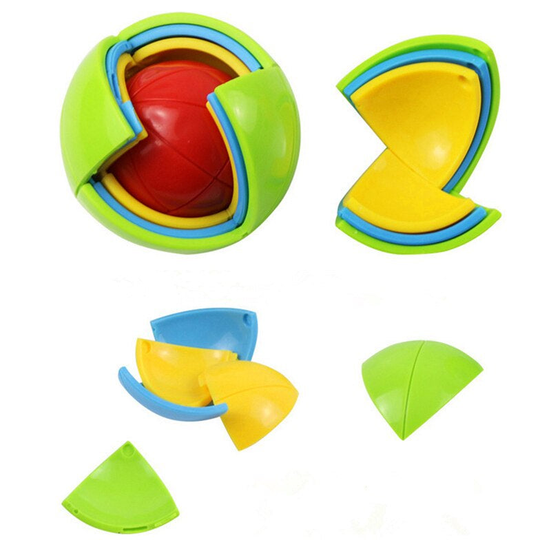 3D Puzzle Ball – Utmanande och pedagogisk pusselboll för barn