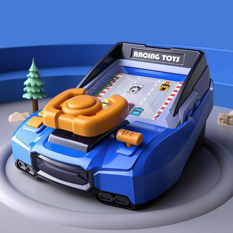 Racing Game – Elektroniskt arkadspel för barn med styrbar bil