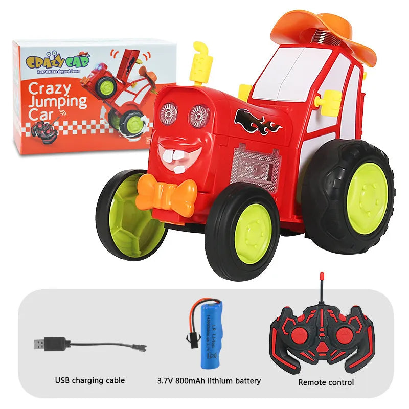 RC-stuntbil med hopp och ljus – Jumping Car