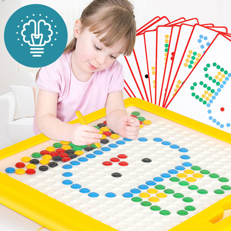 Magnetisk Ritbräda för Barn – Kreativt & Pedagogiskt Ritset (4–6 år)