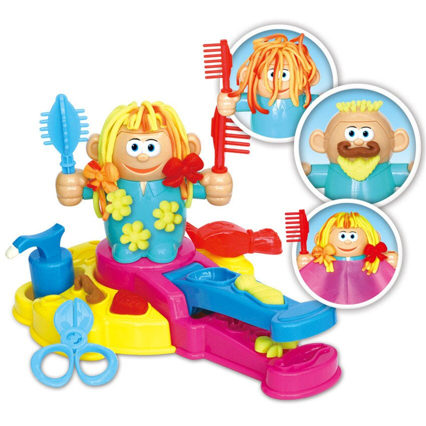 Clay Hairdresser Set™ - Äventyr i frisörsalongen - Frisörset med lera