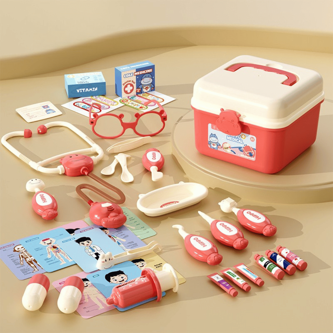 Hippo Doctors Set – Doktorsset för barn