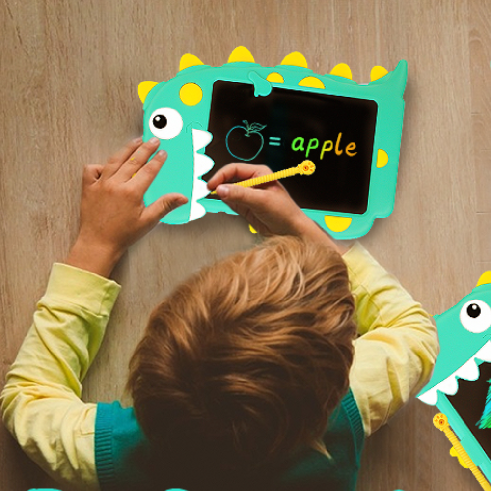 LCD-ritplatta för barn – kreativ skriv- och rityta utan kladd