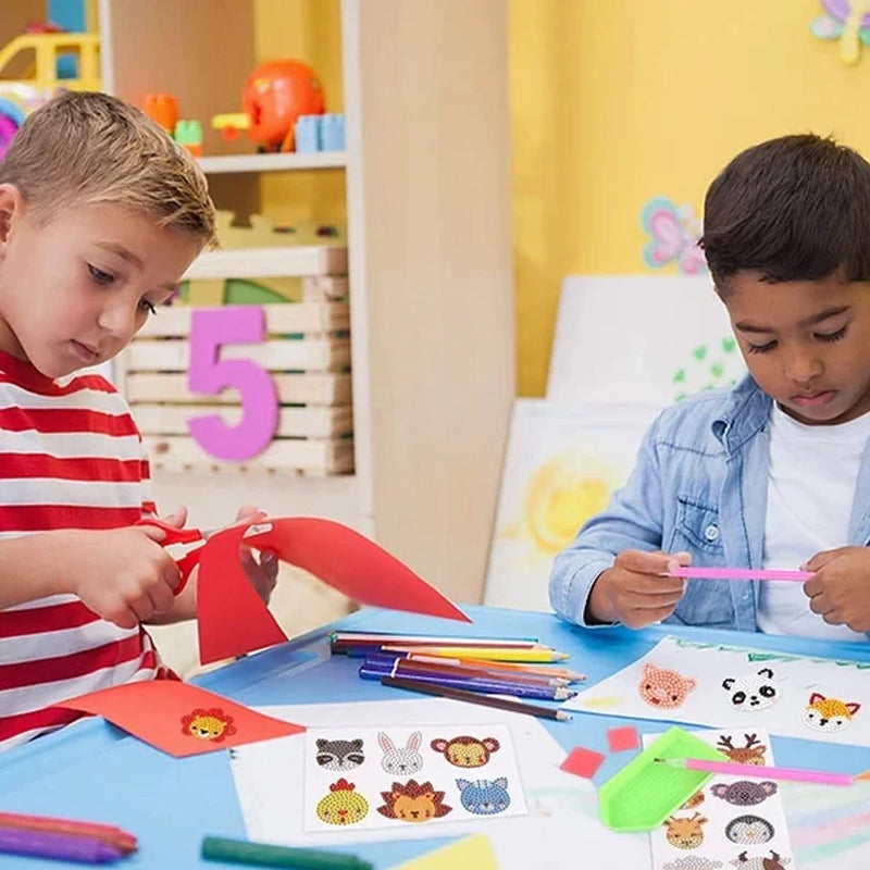 DIY Diamantmålning för barn – Pysselset med färgglada stenar, från 5 år