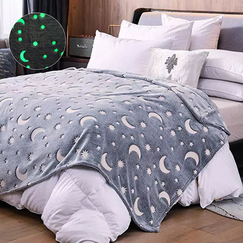 Självlysande filt för barn – Glow in the Dark