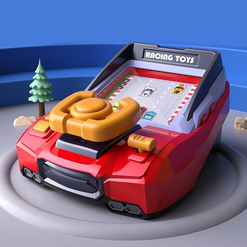 Racing Game – Elektroniskt arkadspel för barn med styrbar bil