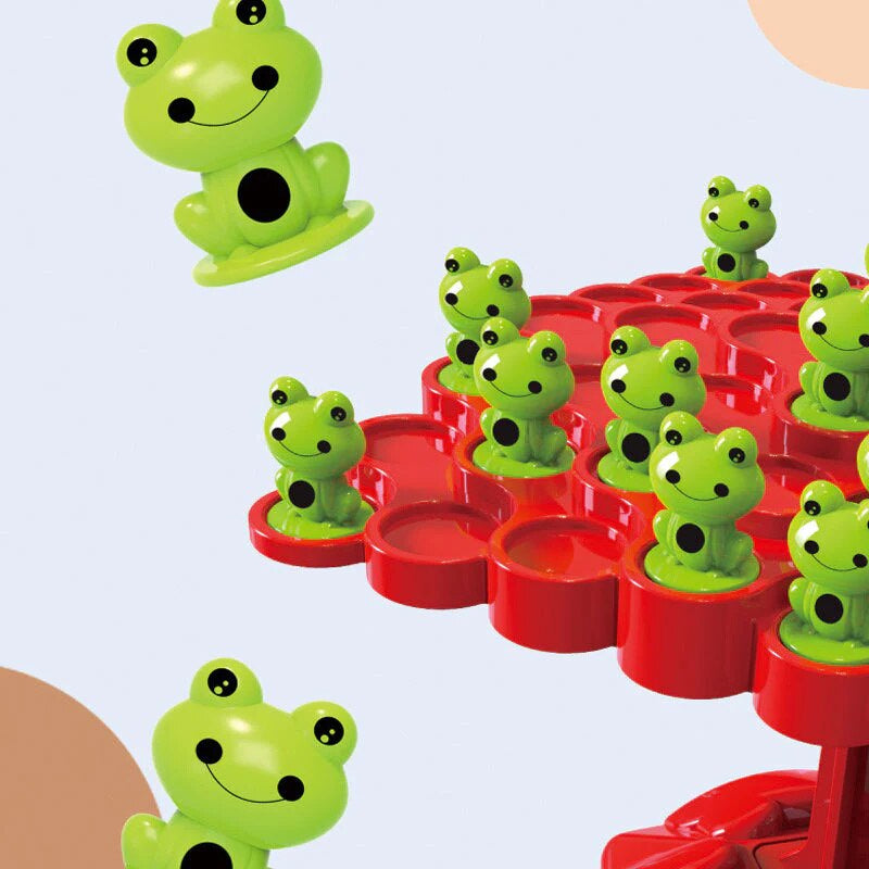 Frog Tree – Pedagogiskt balansspel med grodor för barn