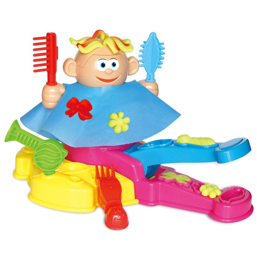 Clay Hairdresser Set™ - Äventyr i frisörsalongen - Frisörset med lera