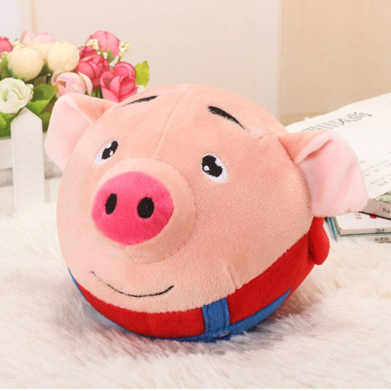 Jumping Piggy Ball – Interaktiv leksaksboll som sjunger, hoppar och pratar
