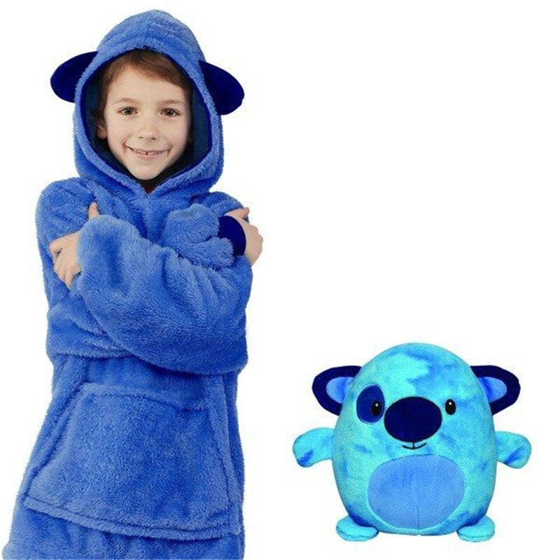 Cuddle Hoodie – Huvtröja och gosedjur i ett