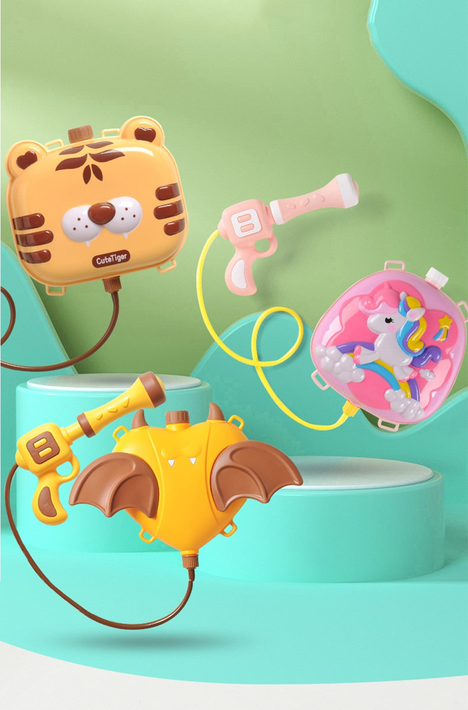 Watergun Backpack – Vattenpistol med ryggsäck för barn