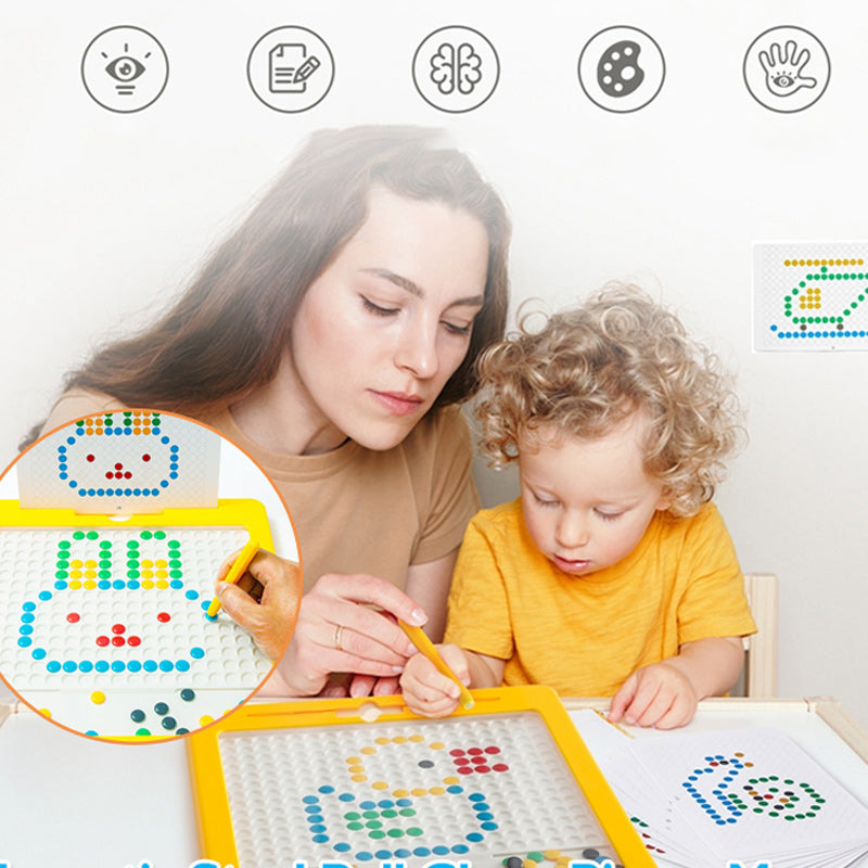 Magnetisk Ritbräda för Barn – Kreativt & Pedagogiskt Ritset (4–6 år)