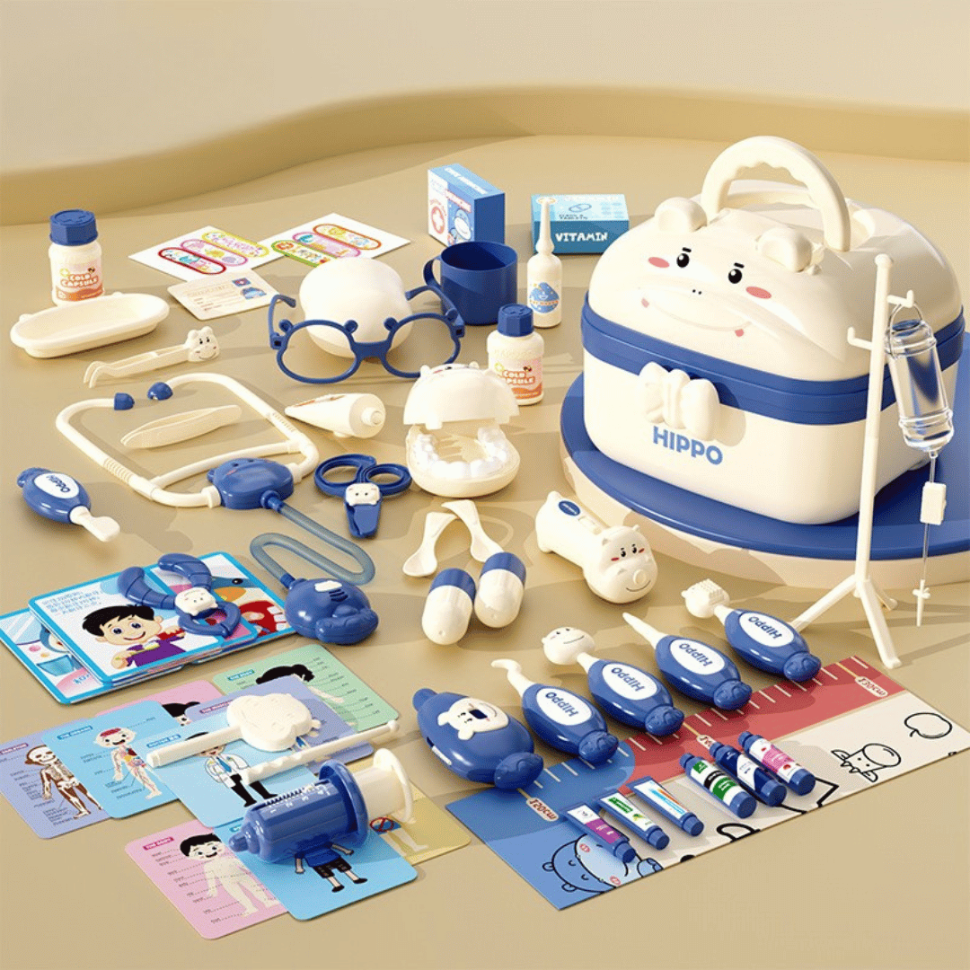 Hippo Doctors Set – Doktorsset för barn