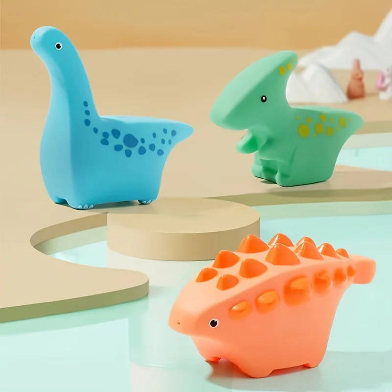Bath Buddies – Dinosaurie vattenpistol för badlek | Färgglada badleksaker för barn