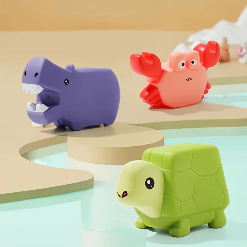 Bath Buddies – Dinosaurie vattenpistol för badlek | Färgglada badleksaker för barn