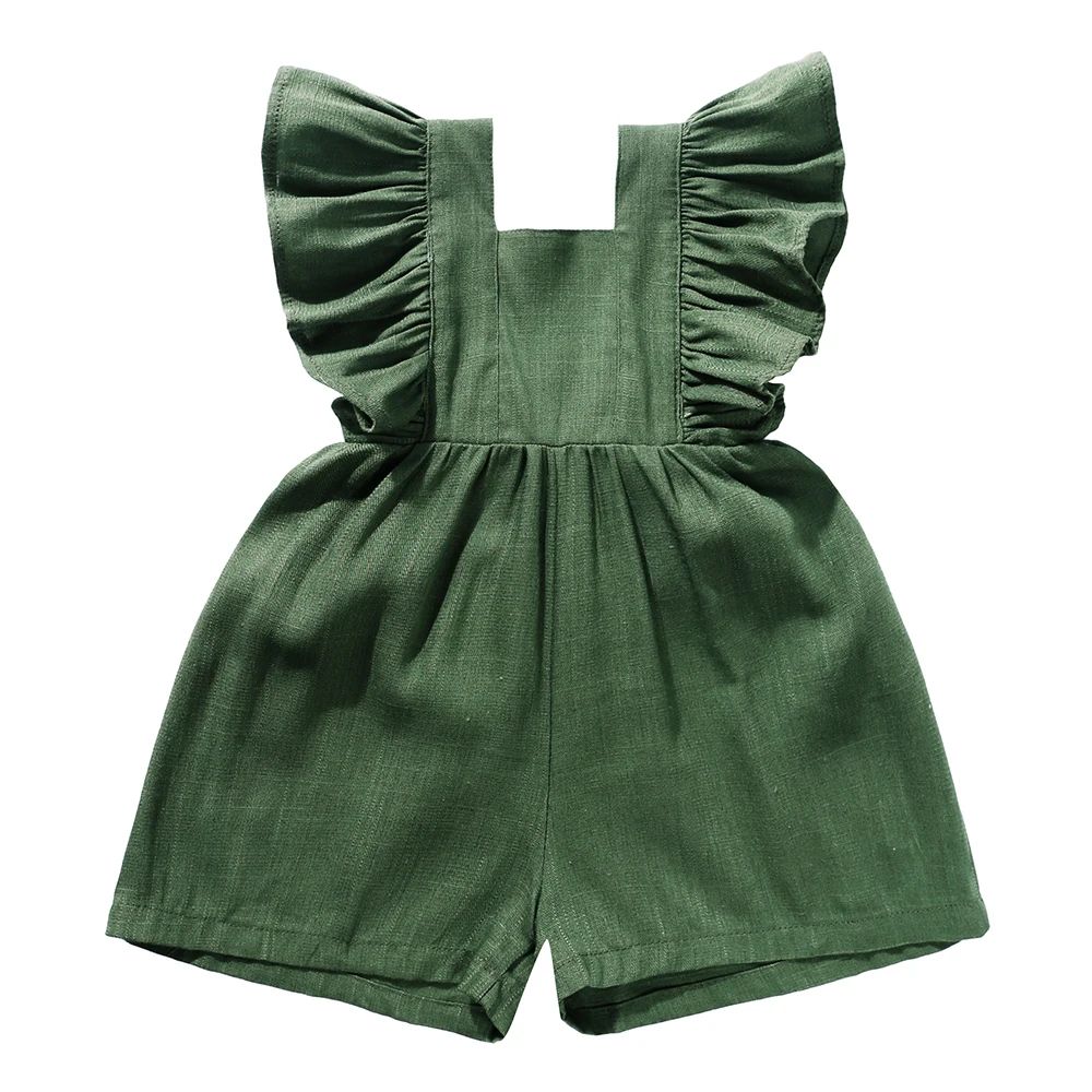 Jumpsuit för barn – Somrig & söt design i rayon och linne