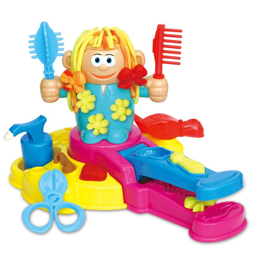 Clay Hairdresser Set™ - Äventyr i frisörsalongen - Frisörset med lera
