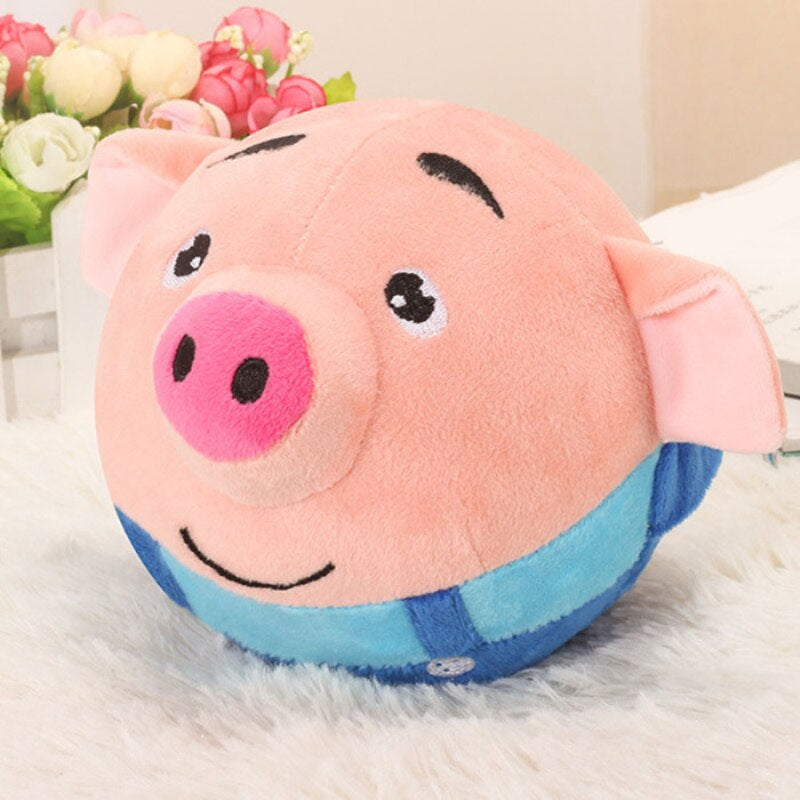 Jumping Piggy Ball – Interaktiv leksaksboll som sjunger, hoppar och pratar