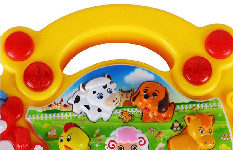 Kids Musical Piano – Leksakspiano med djurljud och melodier