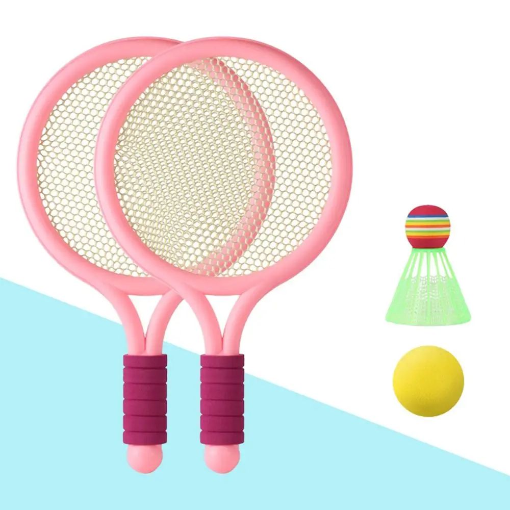 Tennis- och badmintonset för barn – Säkert 2-i-1 racketset