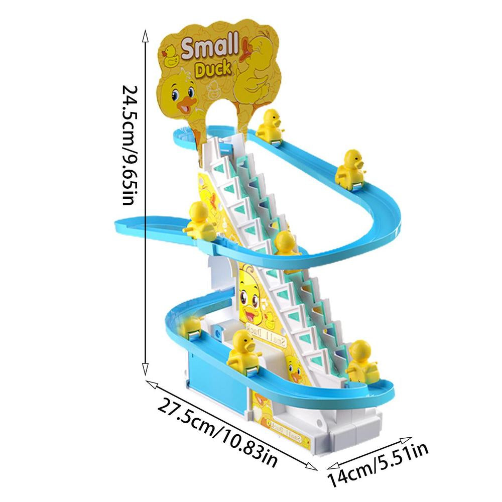 Climbing Duck Slide – Ankrutschbana med ljus och musik
