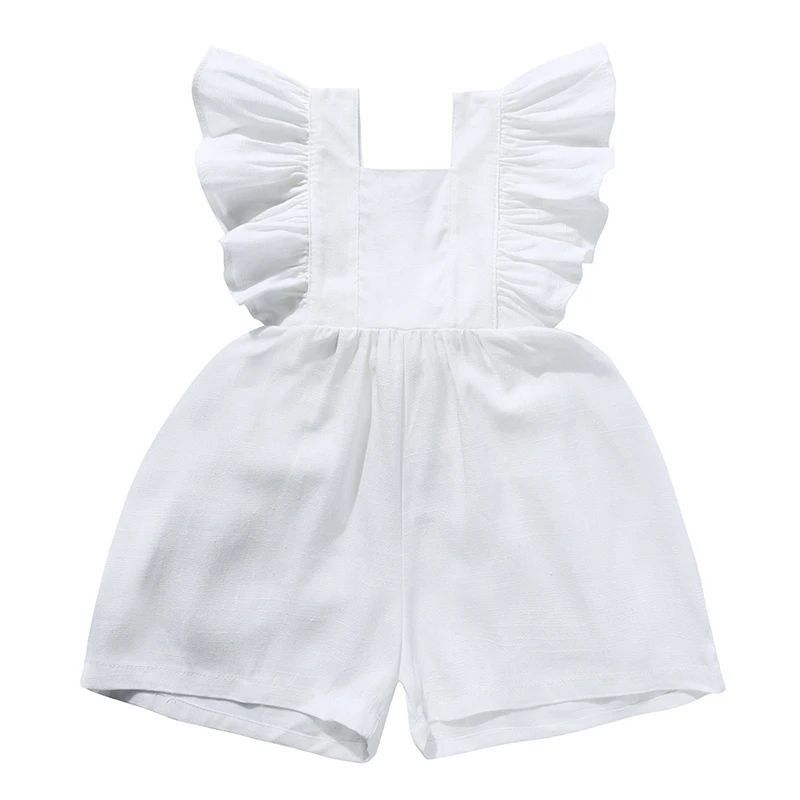 Jumpsuit för barn – Somrig & söt design i rayon och linne