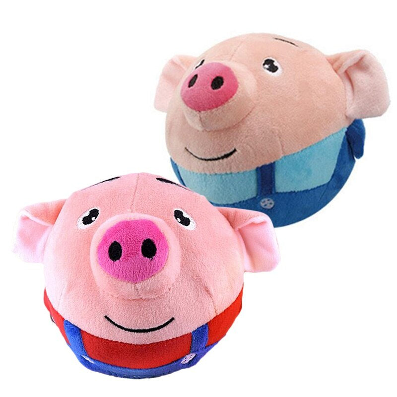 Jumping Piggy Ball – Interaktiv leksaksboll som sjunger, hoppar och pratar