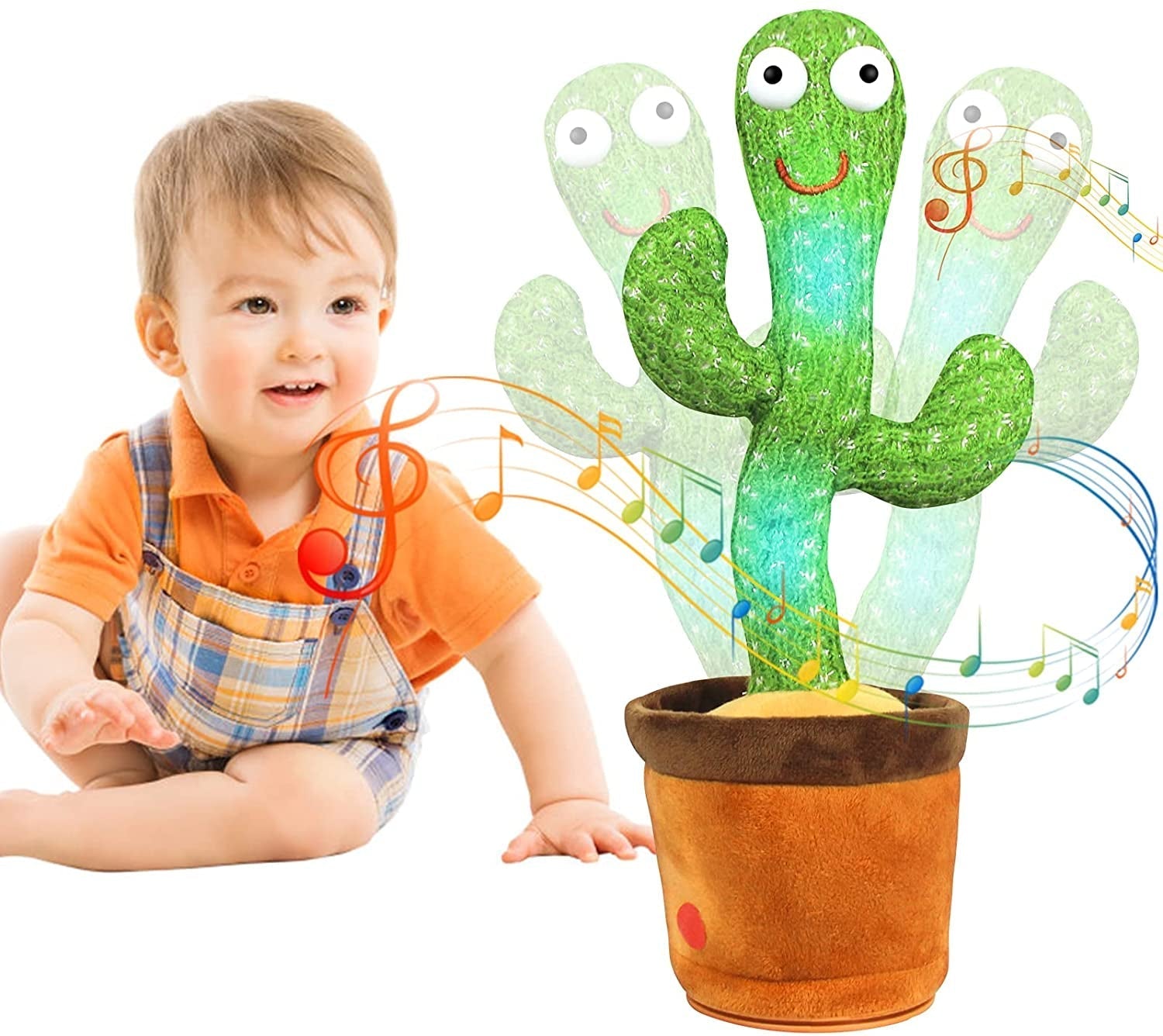 Happy Cactus – Dansande kaktus med ljud och rörelse