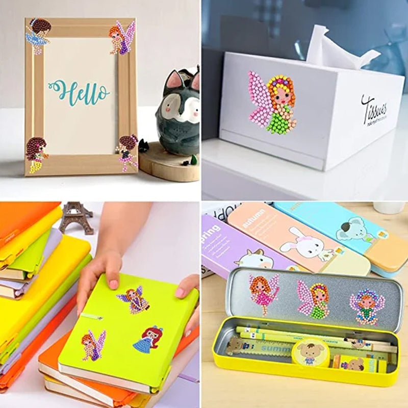 DIY Diamantmålning för barn – Pysselset med färgglada stenar, från 5 år