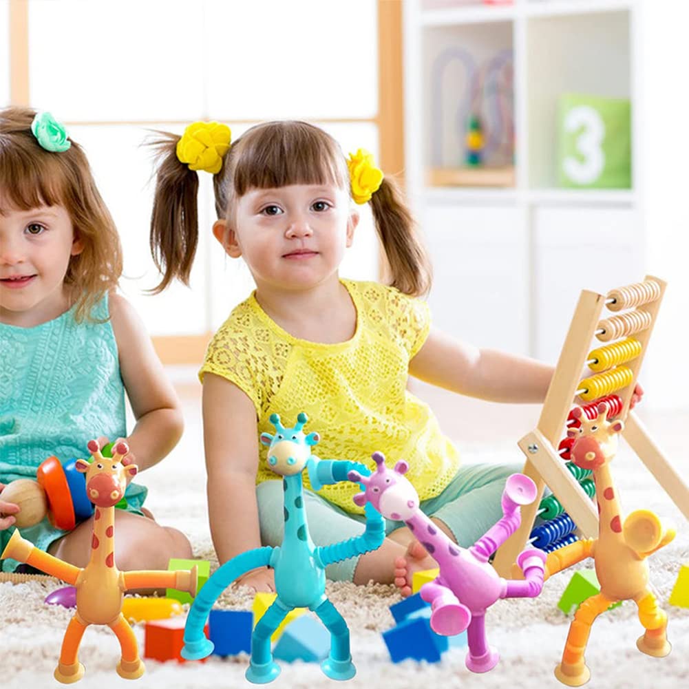 Telescopic Giraffe – Teleskopisk giraff med sugkoppar