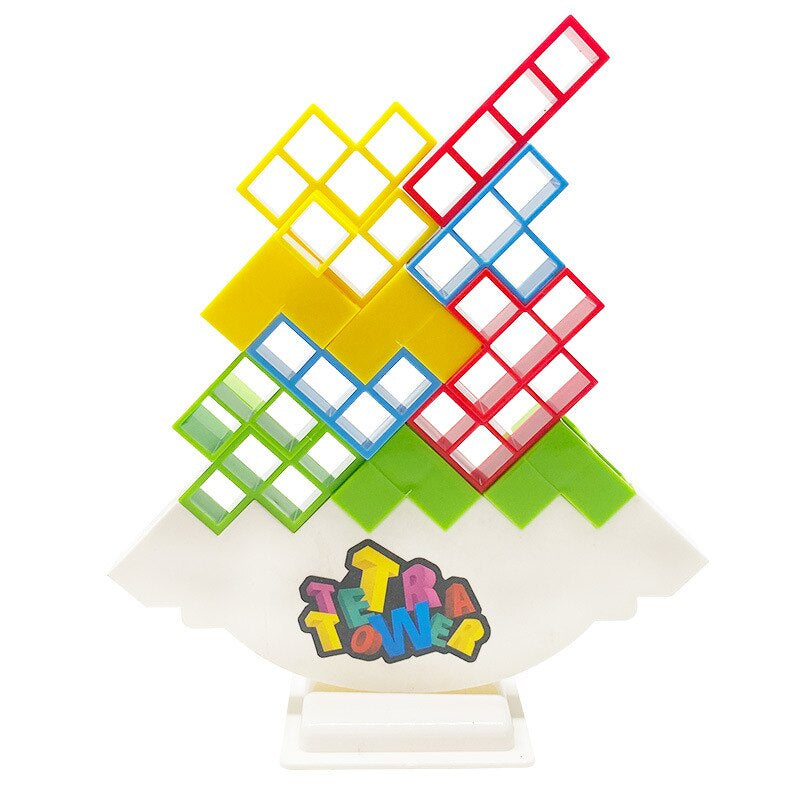 Balance Puzzle Tower – Bygg- och balansspel för barn