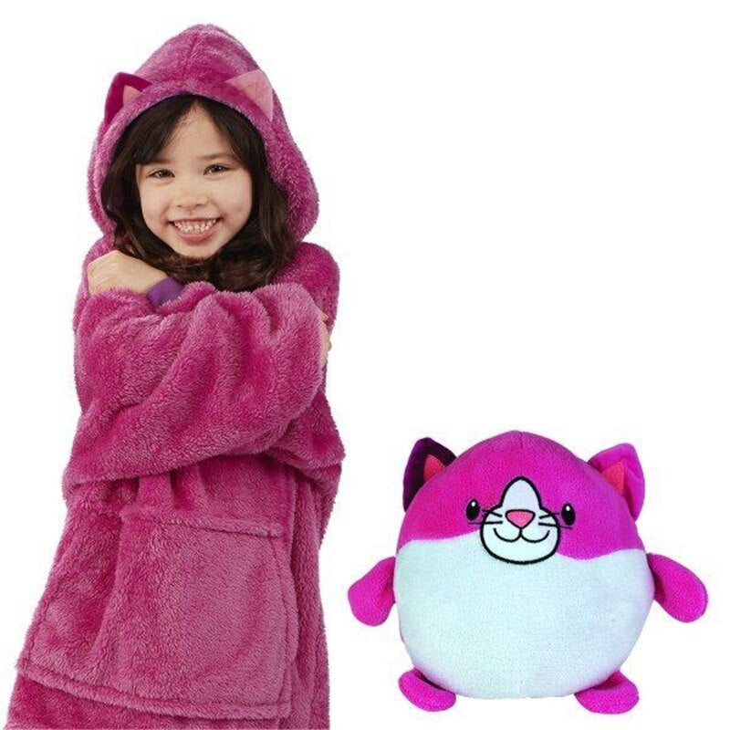 Cuddle Hoodie – Huvtröja och gosedjur i ett
