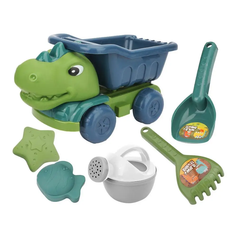 Beach Dino Set – Sandslotts- och dinosaurieset för barn