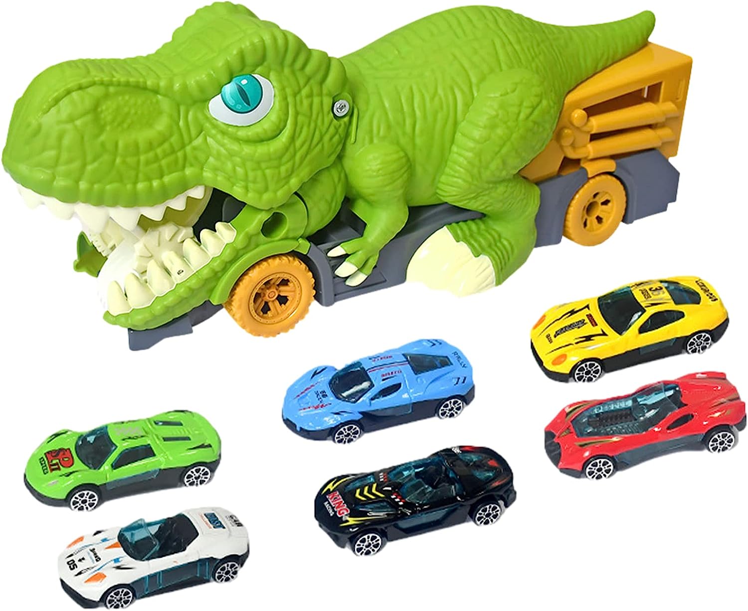 Dinosaurieleksaksbil – Dino Car Truck med bilslukande mekanism
