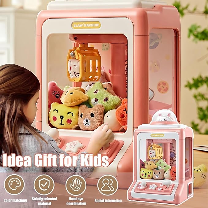 Mini klomaskin för barn – Interaktiv lek med spel och fånga