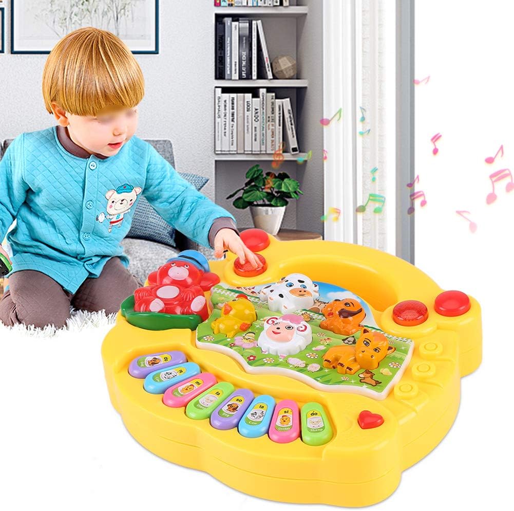 Kids Musical Piano – Leksakspiano med djurljud och melodier